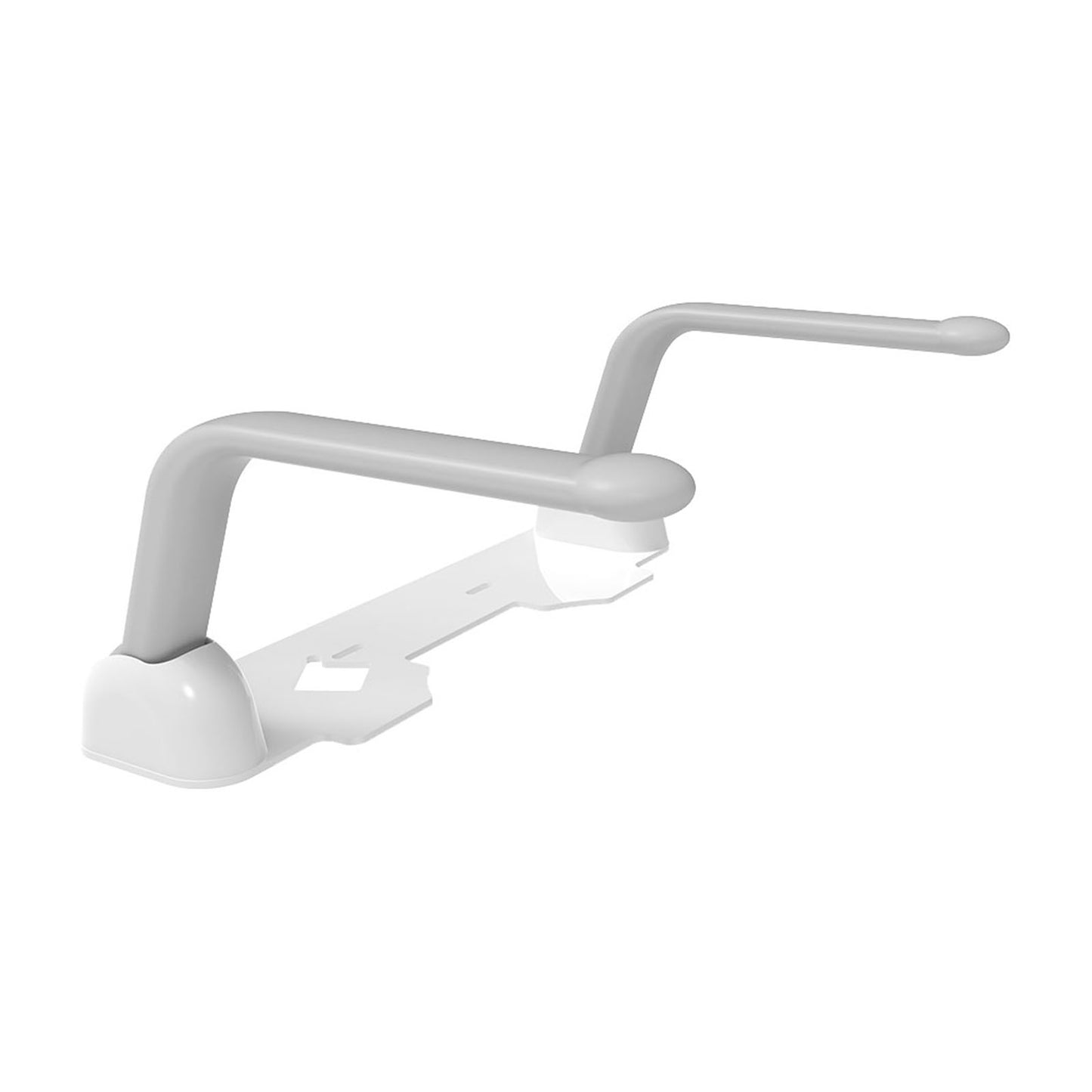 EuroShowers Toilet Support - Toilet Mounted Foldable Arms / Grab Bar Rails