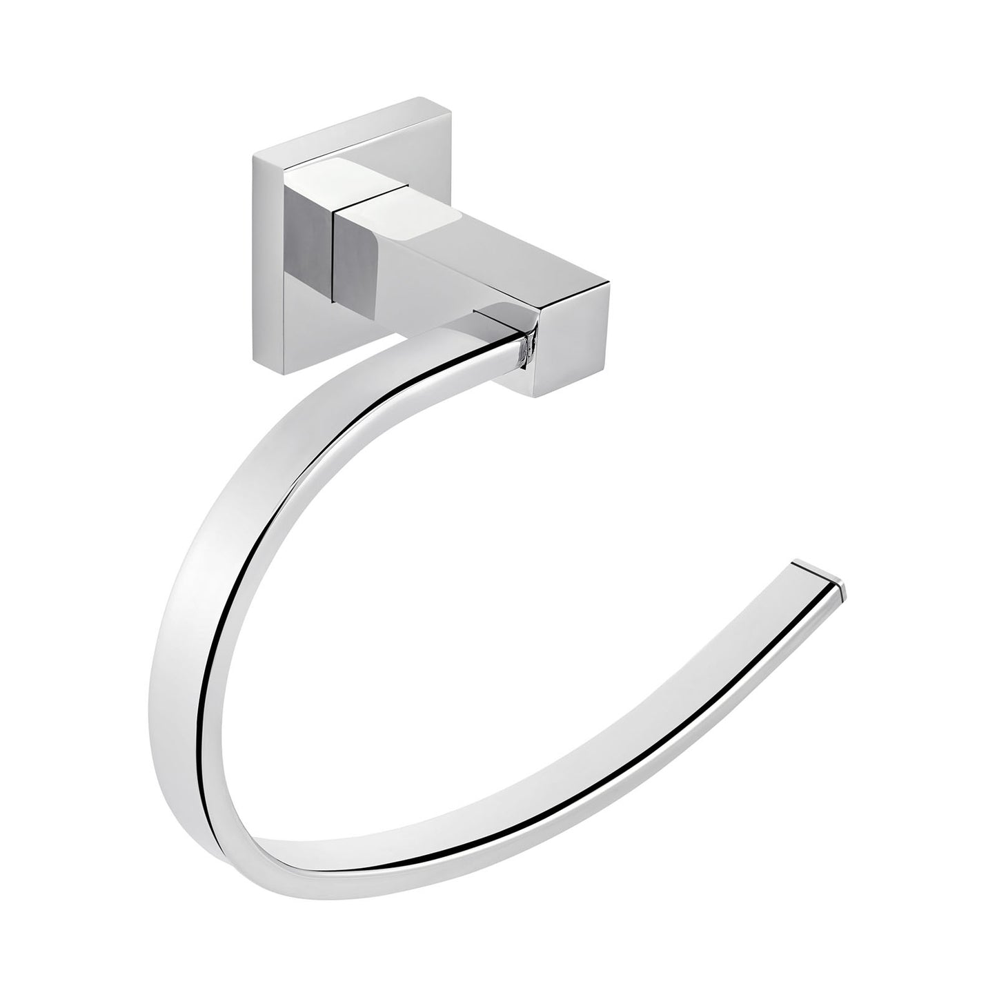 EuroShowers Square Towel Ring - 2 COLOURS