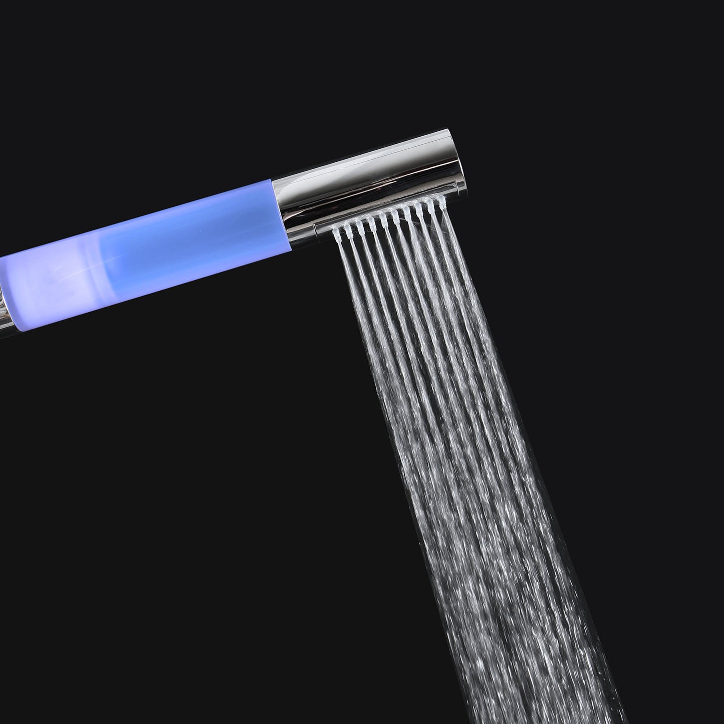 EuroShowers Temperature Colour Changing Round LED Shower Head