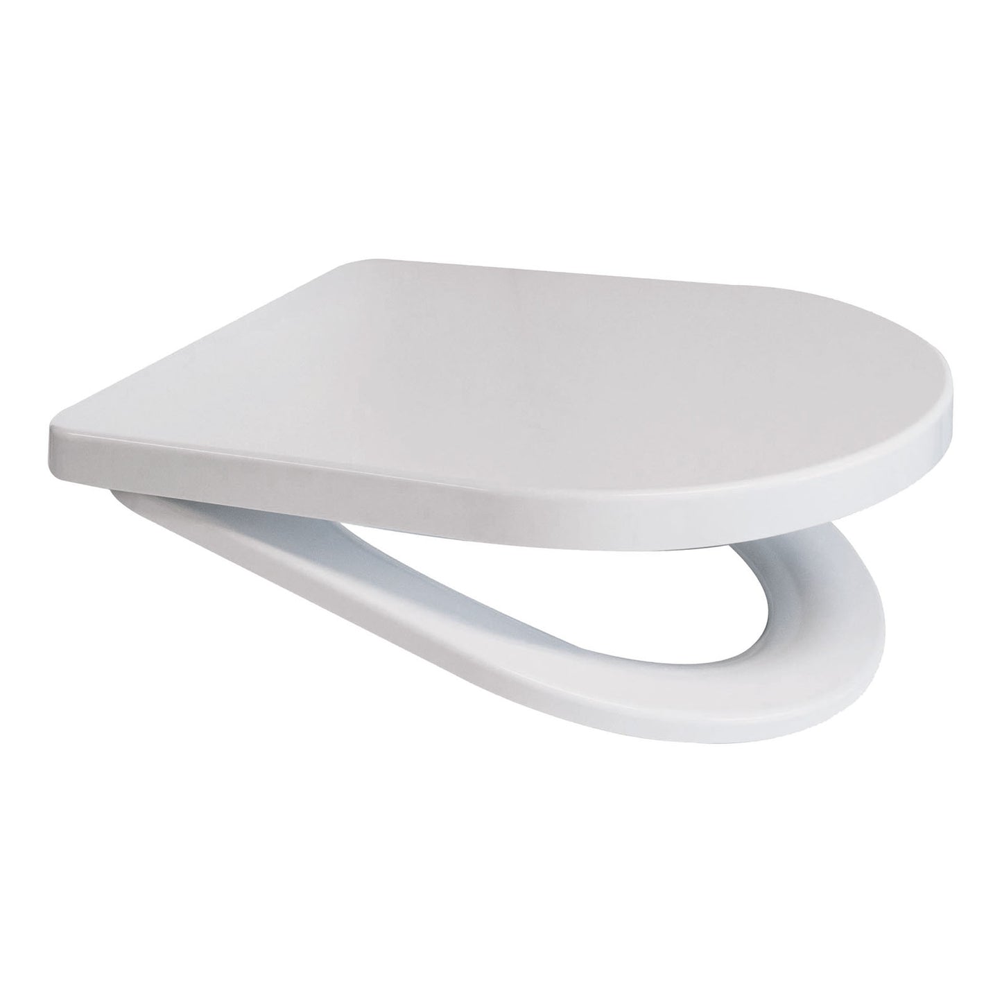 EuroShowers Rainbow Middle D STYLE Soft Close Toilet Seat