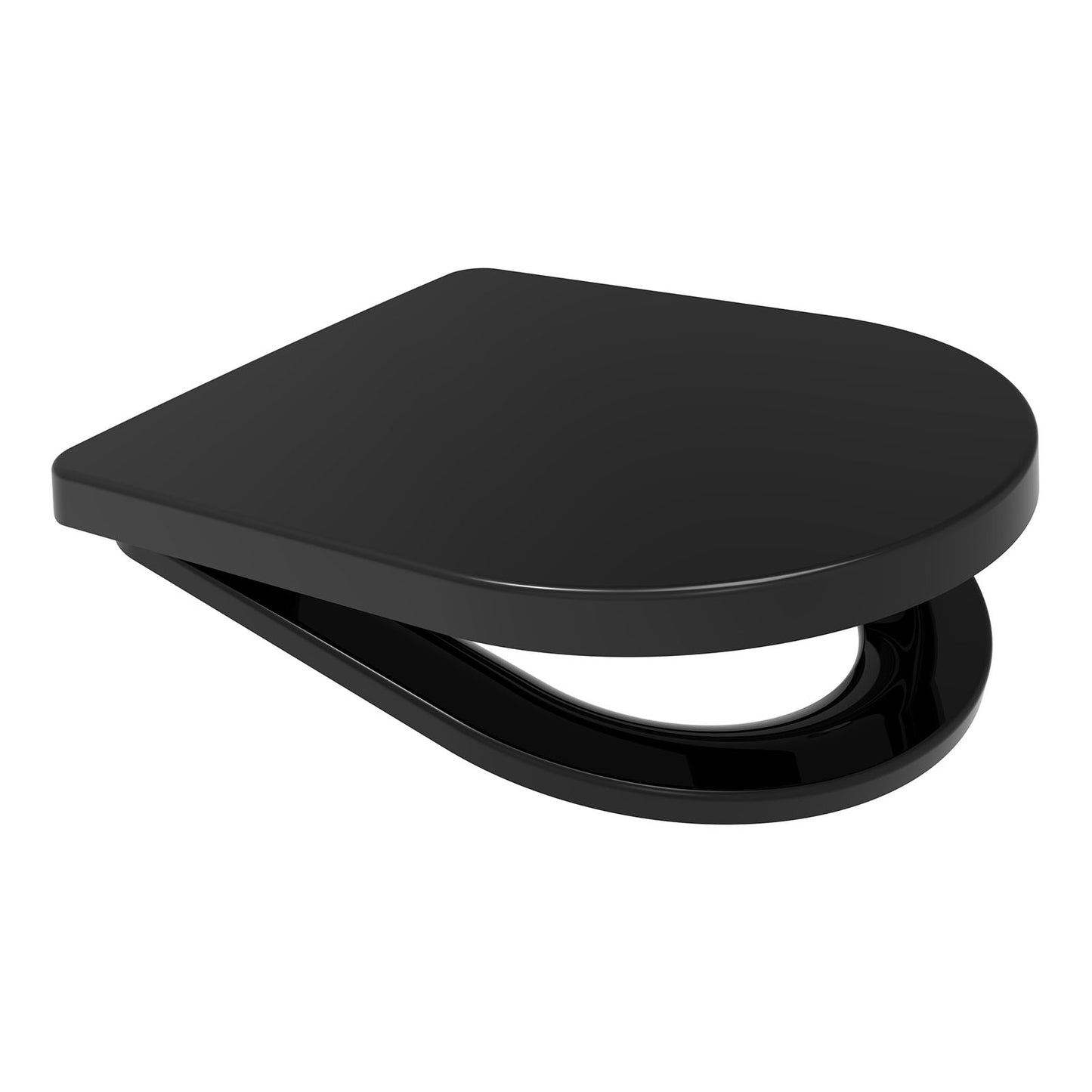 EuroShowers Rainbow Middle D STYLE Soft Close Toilet Seat