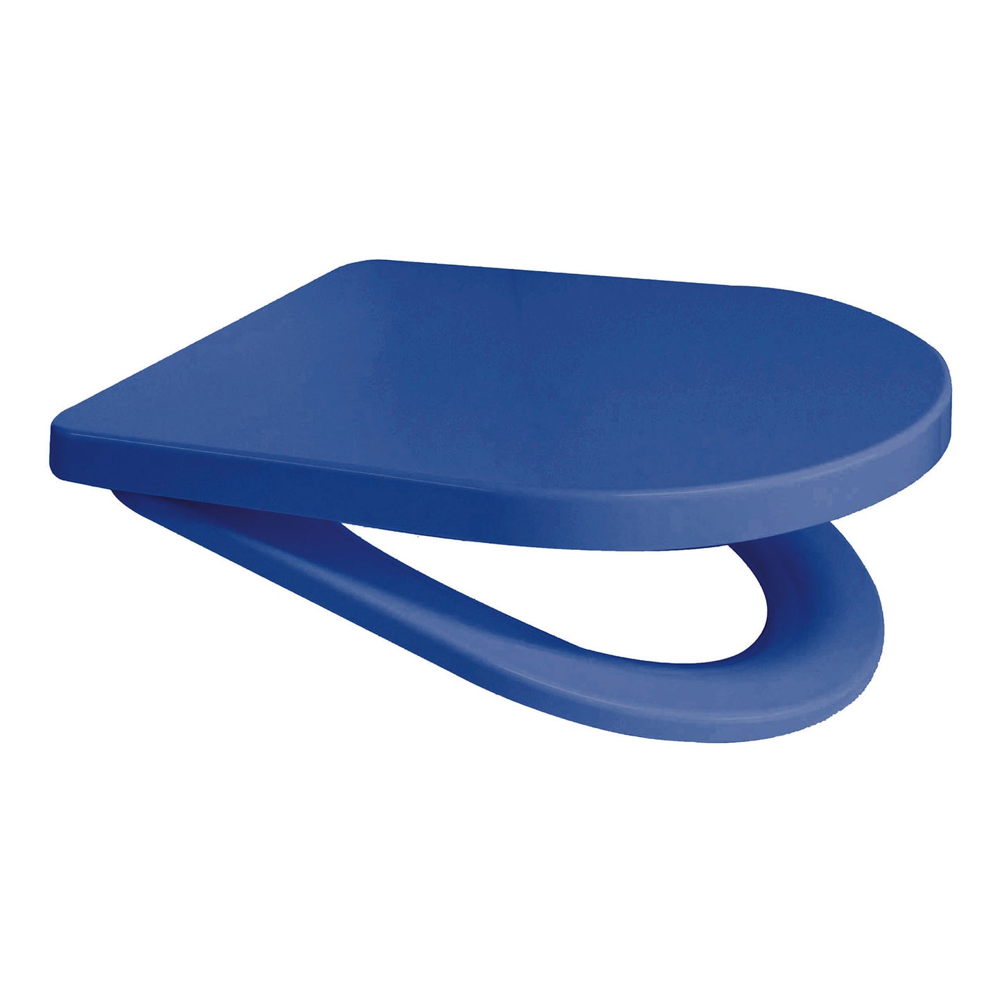 Dementia Friendly Rainbow Middle D STYLE Soft Close Toilet Seat