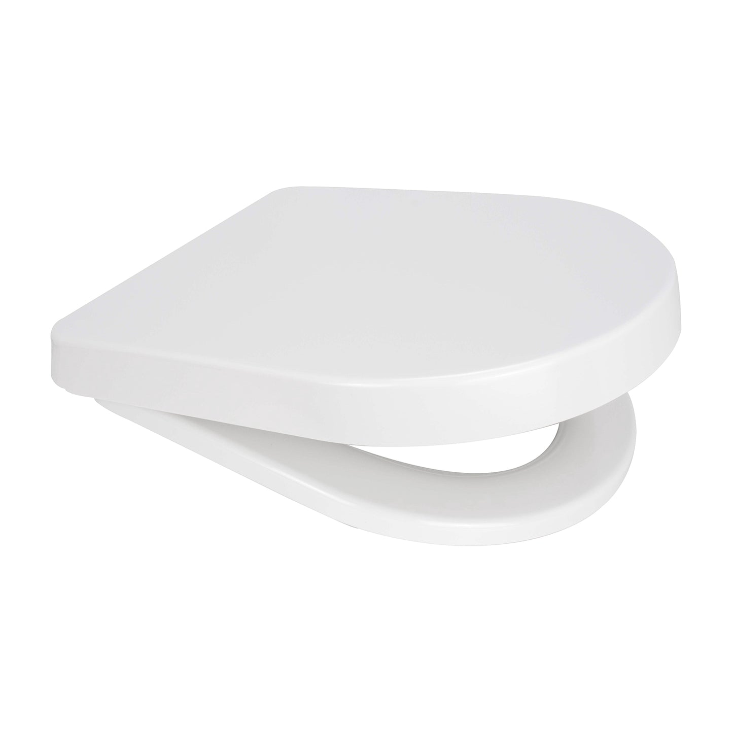 EuroShowers Short D ONE Soft Close Toilet Seat