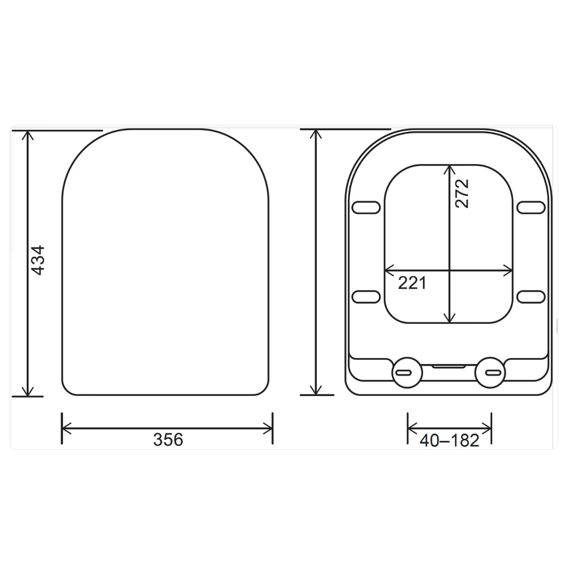 Dementia Friendly V20 ONE Soft Close Toilet Seat