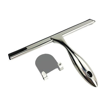 EuroShowers Shower Scraper Squeegee with Holder