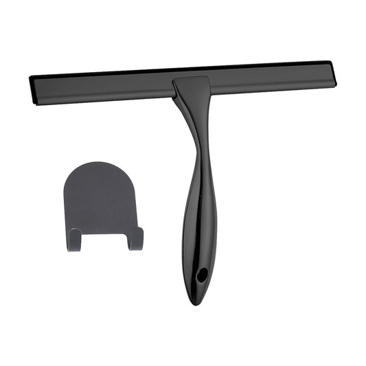 EuroShowers Shower Scraper Squeegee with Holder