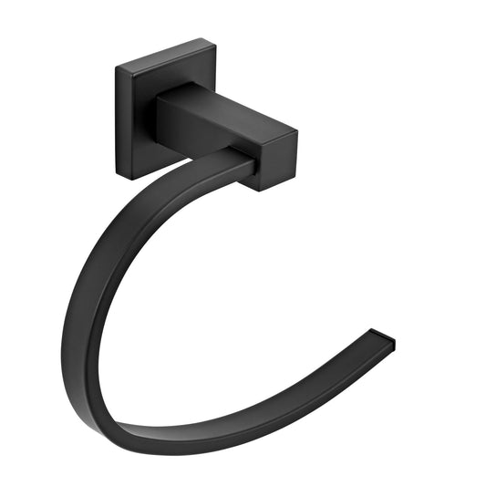 EuroShowers Square Towel Ring - 2 COLOURS