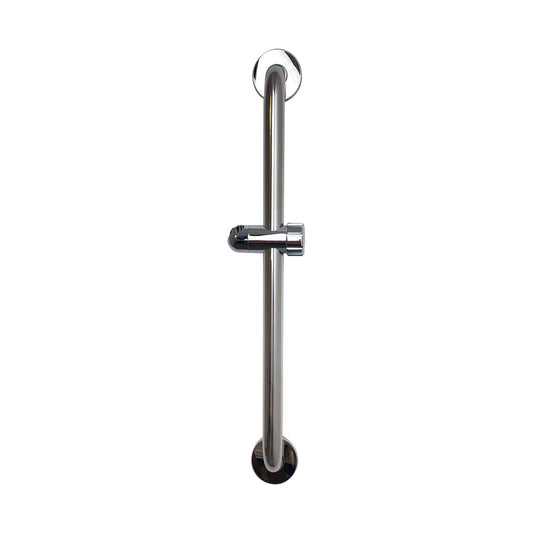EuroShowers ROUNDED Stainless Steel Safety Grab Bar Slide Rail - 60cm