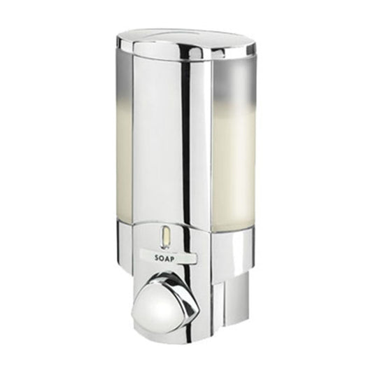 EuroShowers AVIVA Single Chamber Wall Mounted Liquid Soap Gel Dispenser