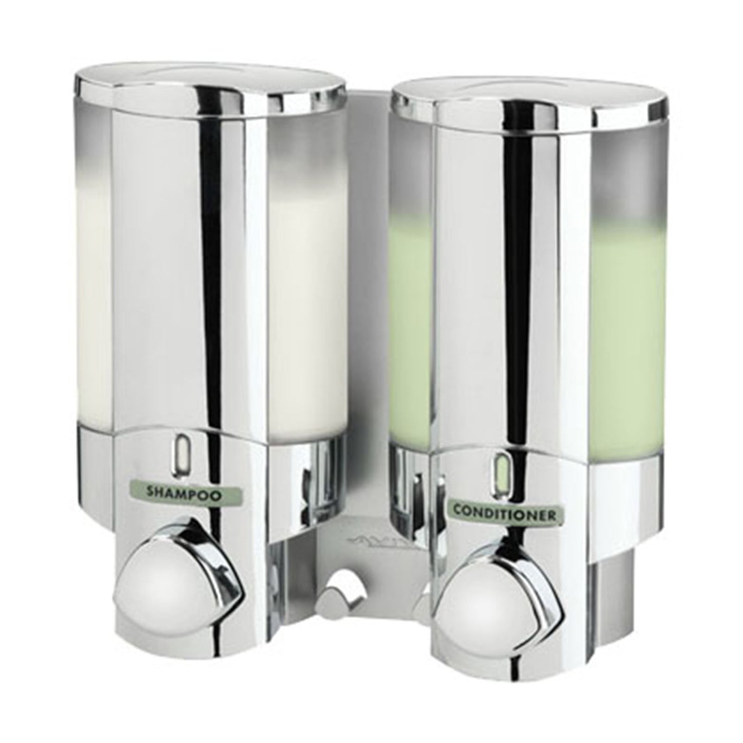 EuroShowers AVIVA Double Chamber Wall Mounted Liquid Soap Gel Dispenser