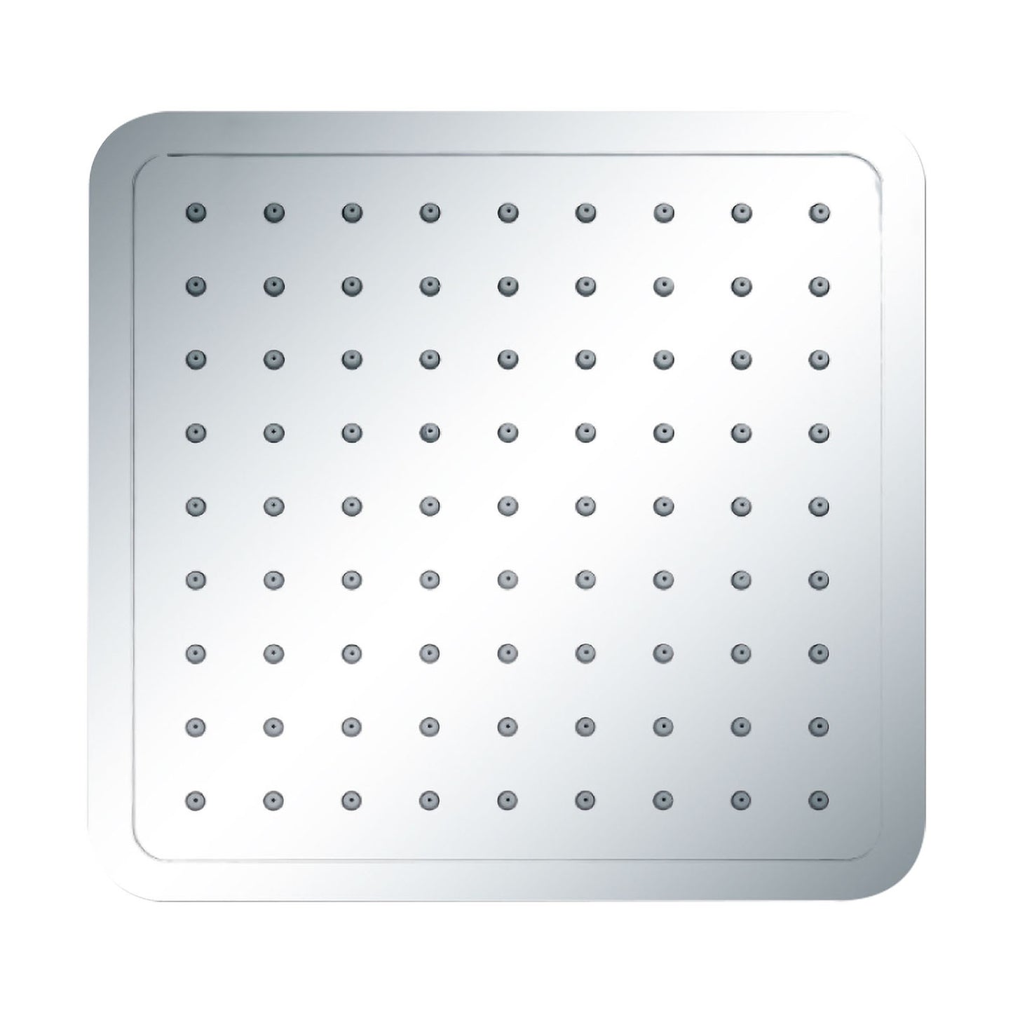 EuroShowers Fixed Overhead Rainfall Shower Head SQUARE 8inch / 20cm