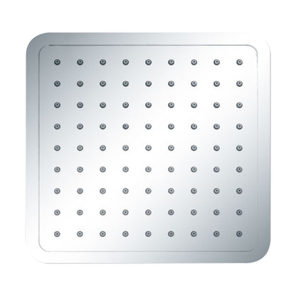 EuroShowers Fixed Overhead Rainfall Shower Head SQUARE 8inch / 20cm