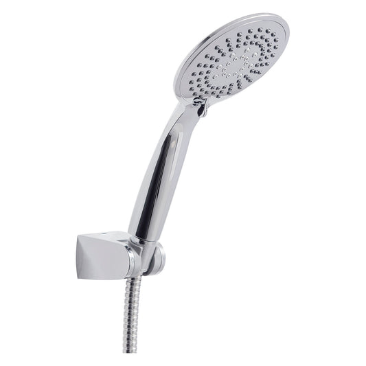 EuroShowers SilverJet Shower Head, Hose and Wall Bracket Pack