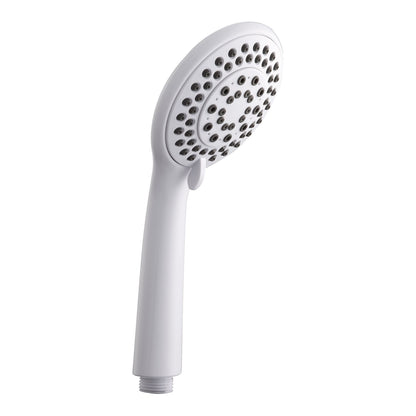 Euroshowers SuperJet 5 Spray Pattern Shower Head - 2 COLOURS