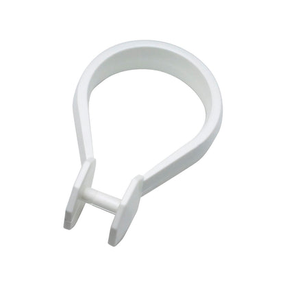 EuroShowers Button Shower Curtain Rings 12 Pack - 2 COLOURS