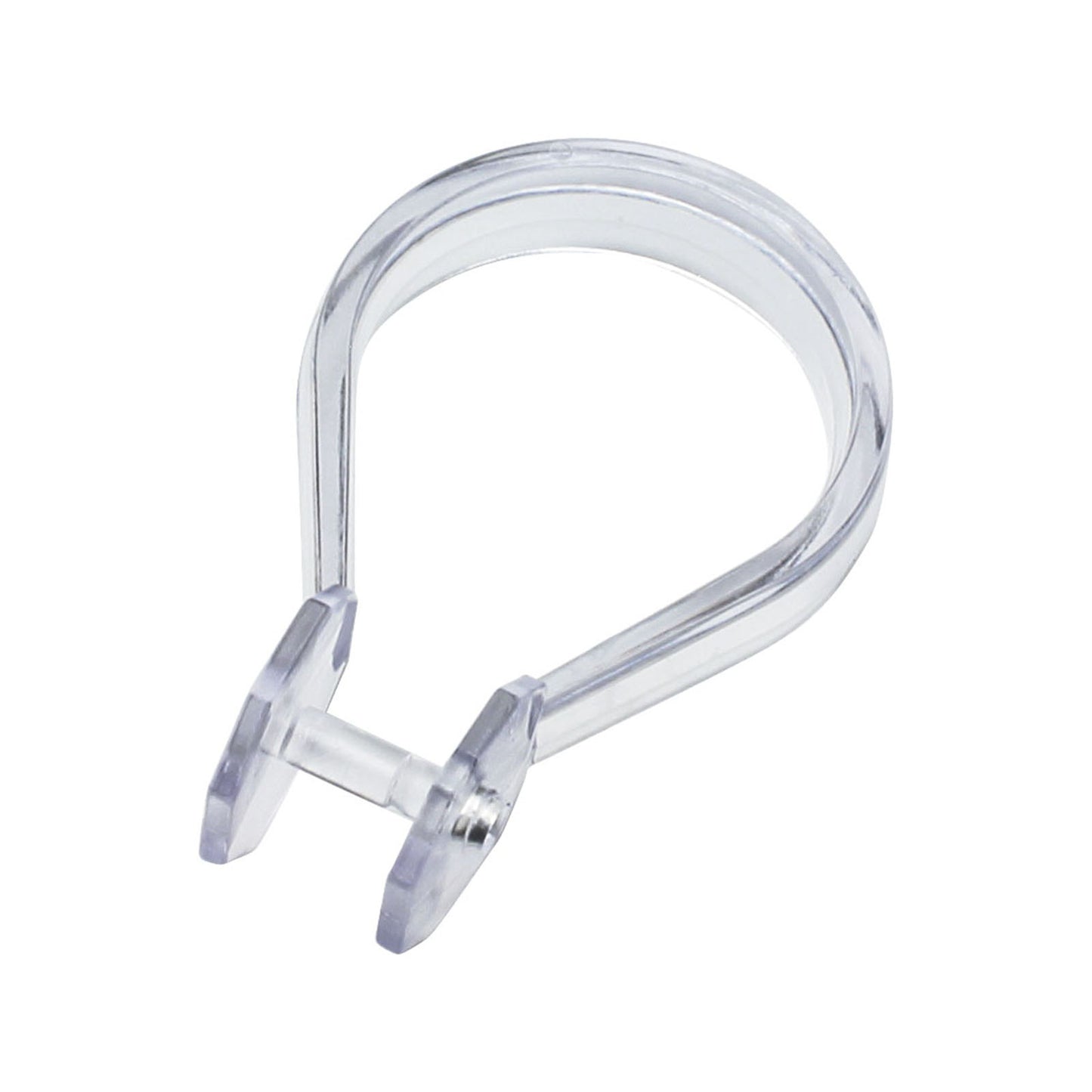EuroShowers Button Shower Curtain Rings 12 Pack - 2 COLOURS