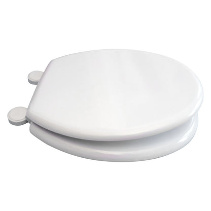 EuroShowers MDF Moulded White Value Toilet Seat