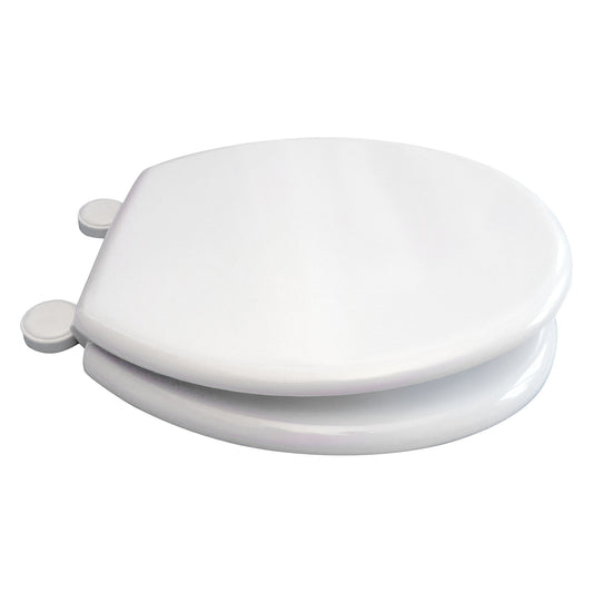 EuroShowers MDF Moulded White Value Toilet Seat