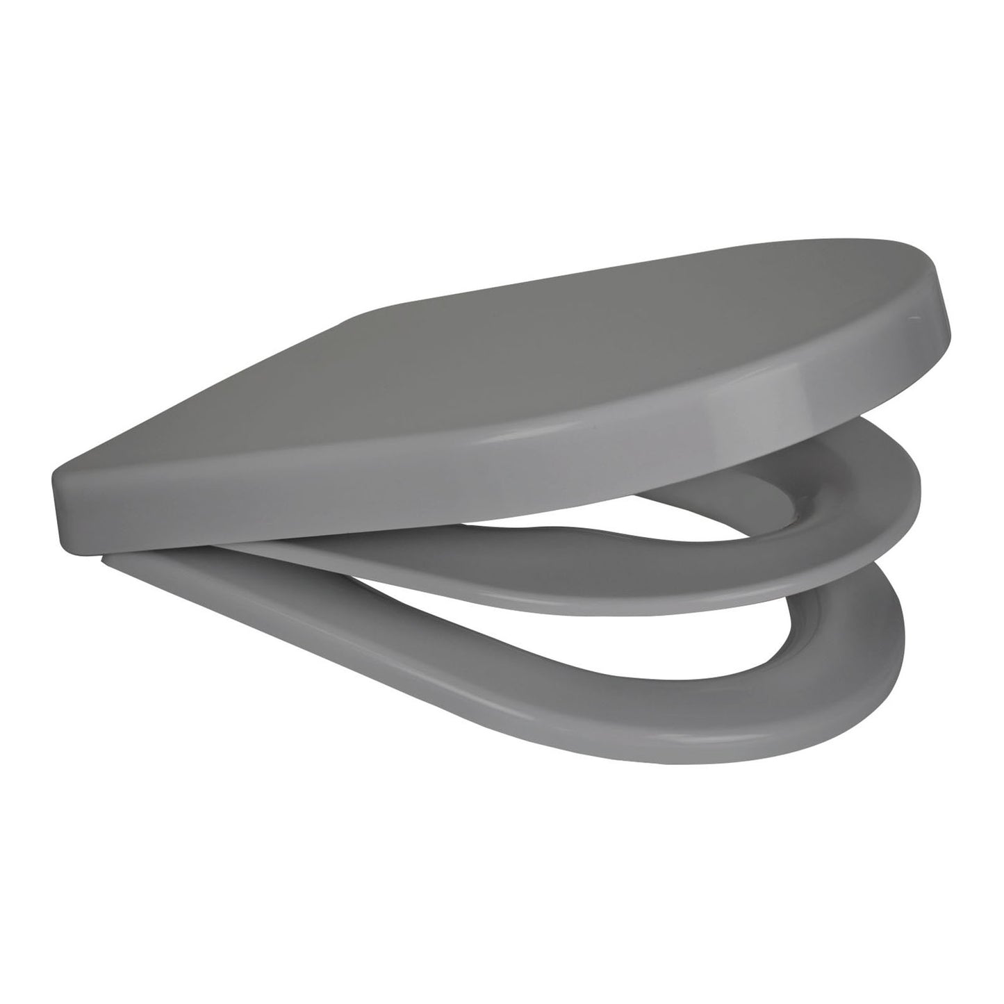 EuroShowers D Shape Potty Training Multi Toilet Seat (with Removable Child Seat)