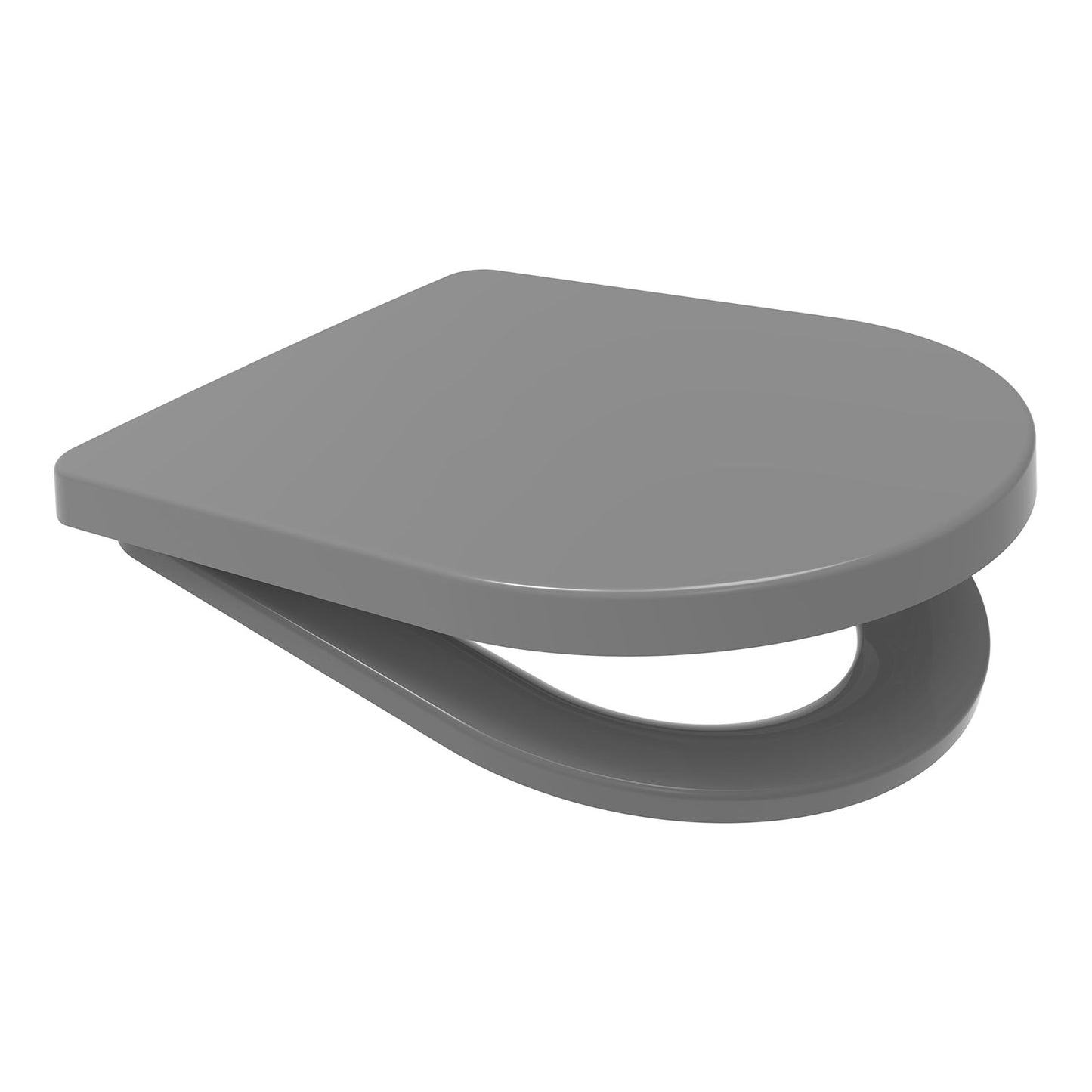 EuroShowers Rainbow Middle D STYLE Soft Close Toilet Seat