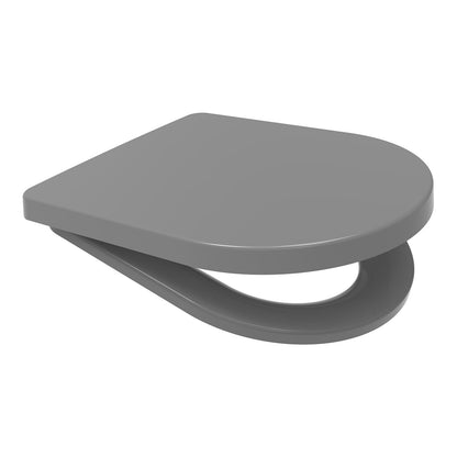 EuroShowers Rainbow Middle D STYLE Soft Close Toilet Seat