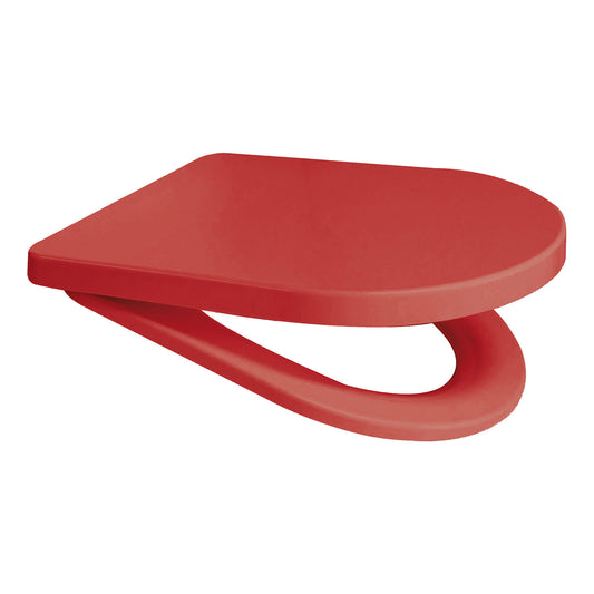 Dementia Friendly Rainbow Middle D STYLE Soft Close Toilet Seat