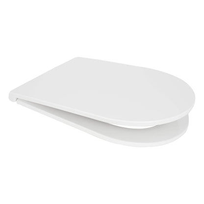 EuroShowers Long D SLIM Soft Close Toilet Seat