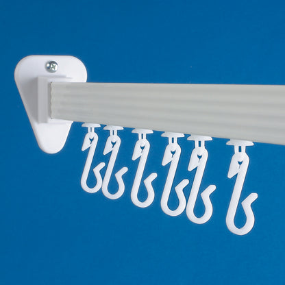 EuroShowers Professional Shower Curtain Track - Rigid