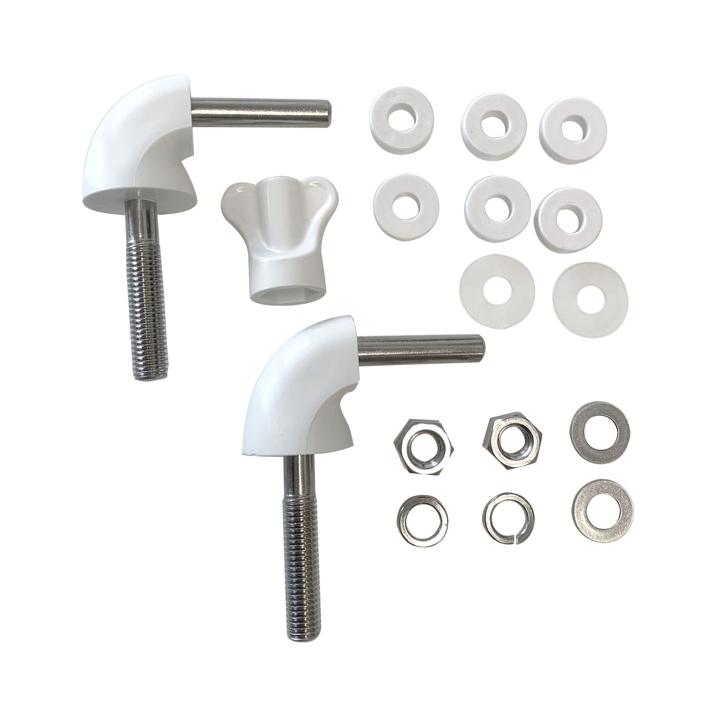 5 PACK EuroShowers Commercial Open Toilet Seat