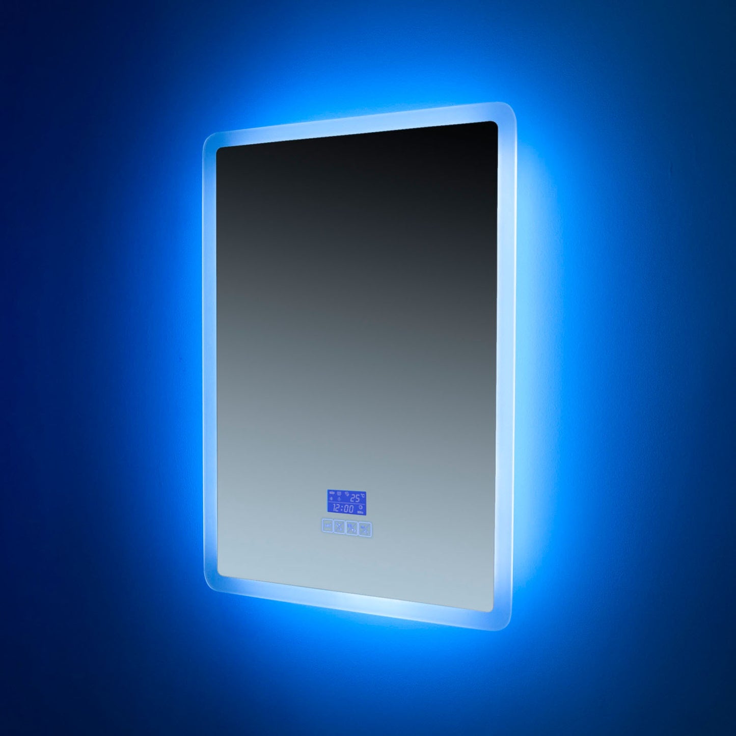 EuroShowers Rectangle Bluetooth Mirror (Portrait)