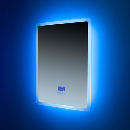 EuroShowers Rectangle Bluetooth Mirror (Portrait)