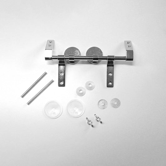 EuroShowers Toilet Seat Chrome Bar Hinge Pack