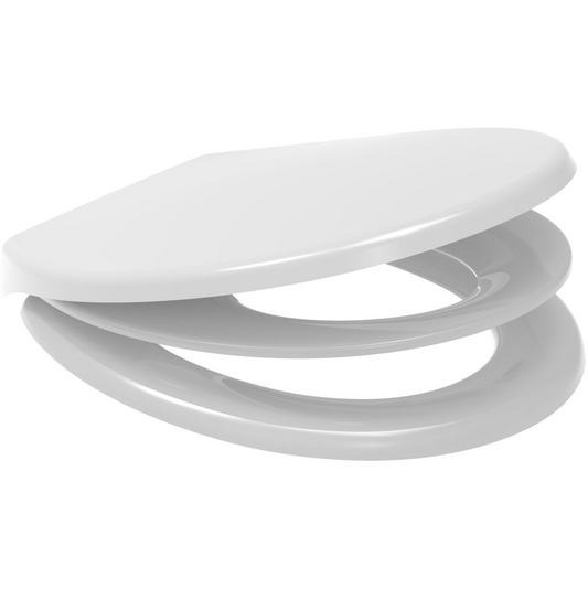EuroShowers Oval Shape Potty Training Multi Toilet Seat (with Removable Child Seat)