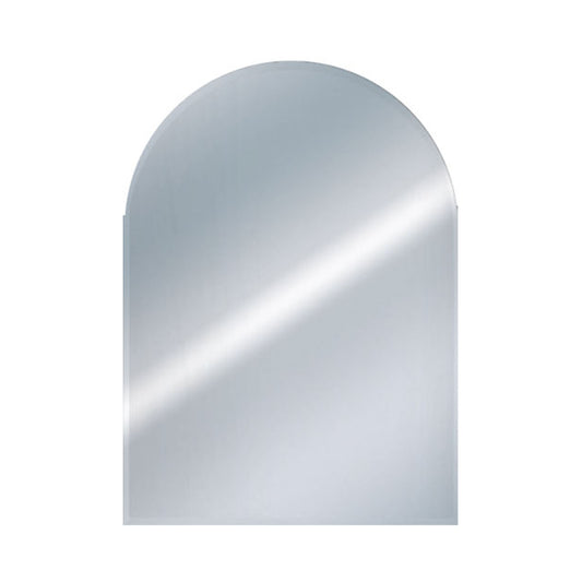 EuroShowers Portrait Round Top Bevelled Mirror