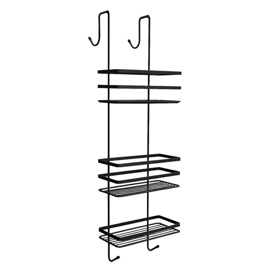Euroshowers Black 3-Tier Hanging Bathroom Caddy