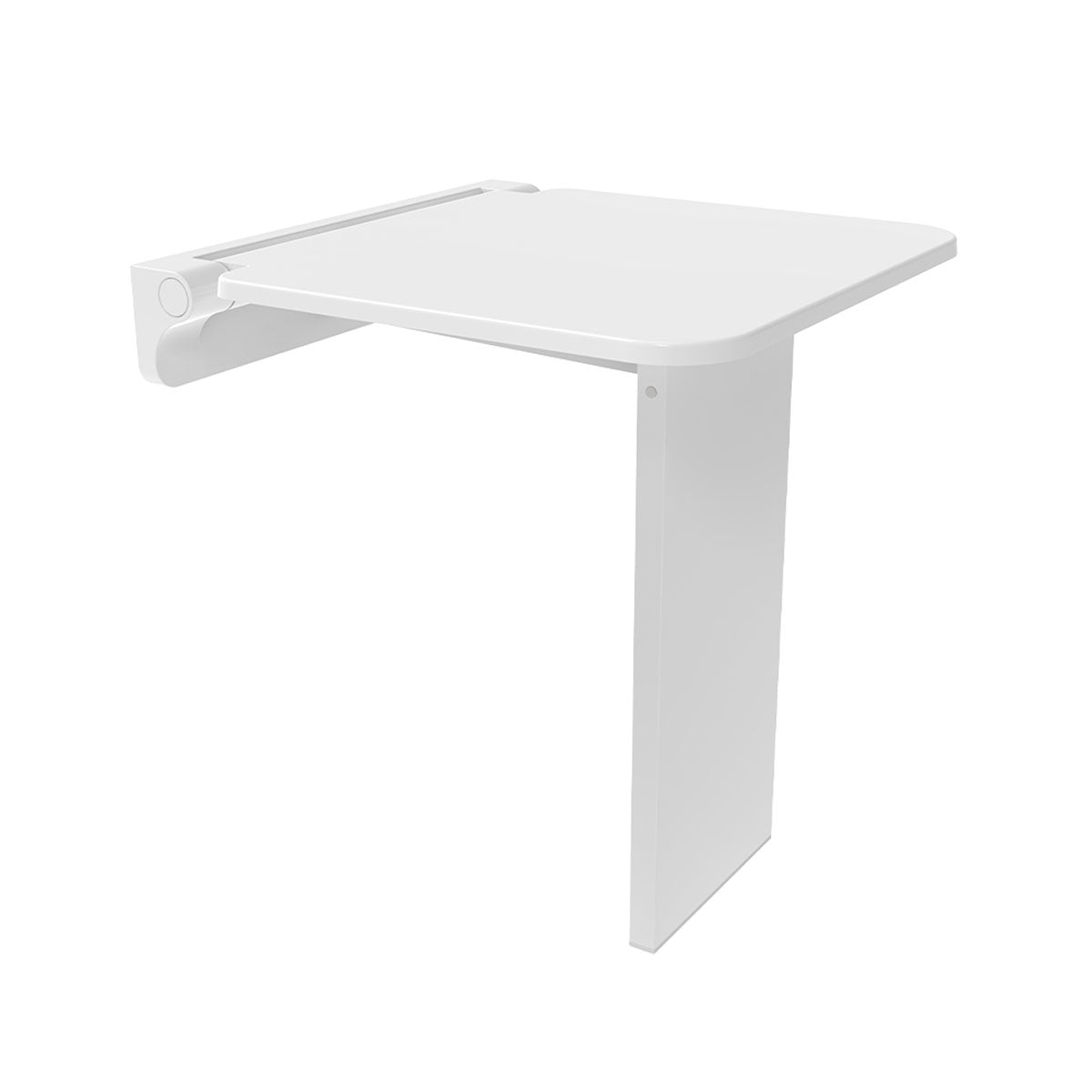 Euroshowers Wall Mounted Mobility Shower Seat with Fold Down Leg