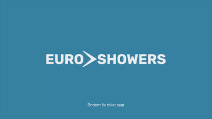 EuroShowers ROUND Soft Close Toilet Seat