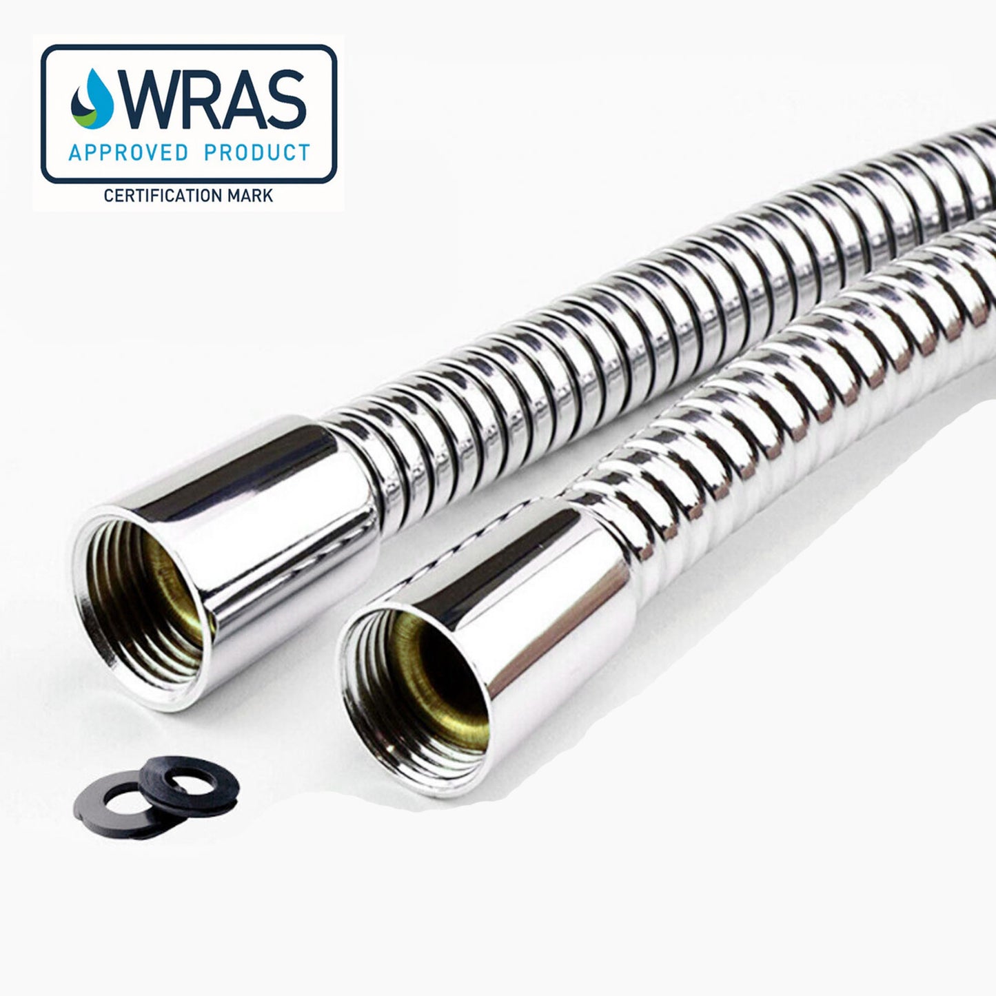 EuroShowers WRAS Approved Premium Anti-Bac SuperLux® 11mm Bore Shower Hose - 150cm