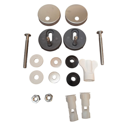 Euroshowers Toilet Seat Hinges - Toilet Seat Fittings / Fixing Kit - SP17